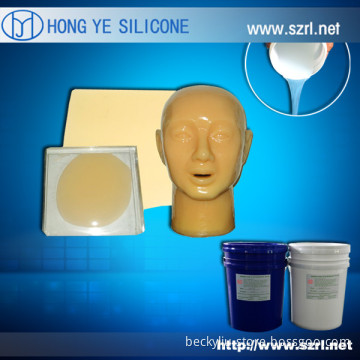 Liquid life casting silicone rubber